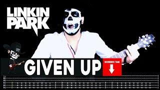 【LINKIN PARK】 Given Up  cover by Masuka  LESSON  GUITAR TAB