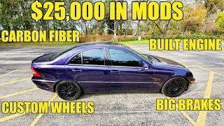 Paid $1000 For A SUPER RARE RennTech Mercedes At Auction With $25000 In Mods INSANE DEAL