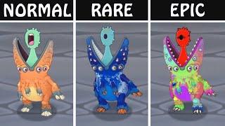 New Rare & Epic Species of My Singing Monsters  Original & Fanmade Ethereal Workshop & Fire Oasis