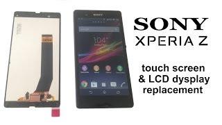 Sony XPERIA Z Screen Replacement Touch Screen Glass Digitizer & LCD Display Replacement