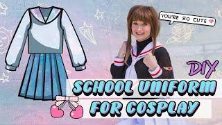 Seifuku Shirt Tutorial for COSPLAY