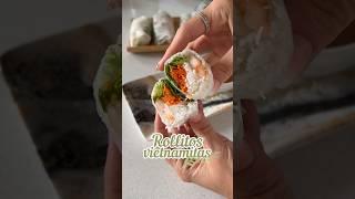 Rollitos vietnamitas fáciles #rollitosvietnamitas #recetas #recetasfaciles