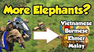 Give more civs elephant archers AoE2