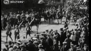 REPUBLIC OF IRELAND Grand Parade of Irish Free State troops 1923
