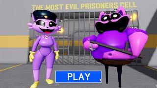 CATNAP VS CATNAP GIRL BARRYS PRISON RUN SCARY OBBY Full Gameplay #roblox