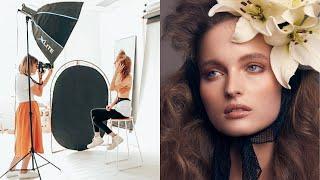 Behind The Scenes - Editorial Hair Beauty Photo Shoot Studio Portrait Photography BTS
