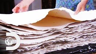 HANDMADE PAPER  How Its Made