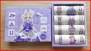 Japanese anime style doll clothes sticker sticker princess dress up Chim Xinh channel