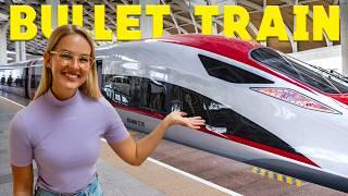 Taking Indonesia’s FIRST CLASS Bullet Train  Jakarta to Bandung