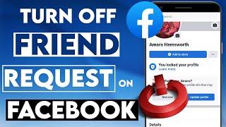 How to Hide Add Friend Request Button on Facebook 2023  DisableTurn Off Friend Request Button