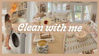 CLEAN WITH ME   tidying up our home DIY cleaning solutions & refreshing our space