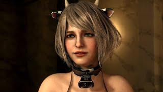 Ashley Cow Bikini Outfit Giantess Growth Gameplay - Resident Evil 4 Remake