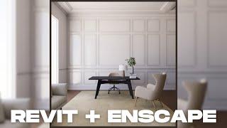 Interior Design in Revit + Enscape