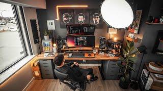 DREAM Home Office Desk Setup Tour - Work From Home Space