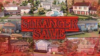 STRANGER SAVE  A Stranger Things Save File for The Sims 4