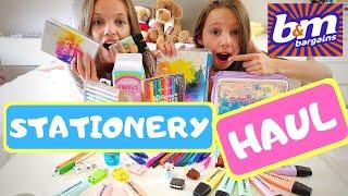 B & M back to school stationery haul 2019