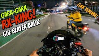 RXKING HANTAM 600CC‼️KEJADIAN DI JAKARTA‼️CEWE RAMBUT PIRANG PAKAI RX-KING NEKAT BLAYER MOTOR GEDE‼️