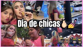 DÍA DE CHICAS ‍↔️ BOLICHE JUEGOS COMIDA VLOG