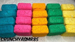 Colorful Pasted Blocks  Oddly Satisfying  ASMR  Sleep Aid