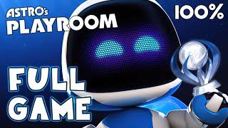 Astros Playroom FULL GAME 100% All Trophies PS5 Platinum
