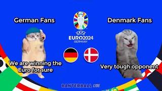 Germany 2 - 0 Denmark  Cat Memes  UEFA Euro 2024 Round of 16