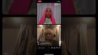 Lil Wayne calls Niki Minaj a B**** on her live