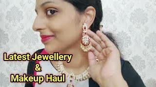 Latest Designer Jewellery Haul  Affordable Makeup Haul