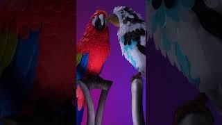 I 3D Printed a Macaw Parrot with a 3D Printer @stlflix  #3dprinting  #diy