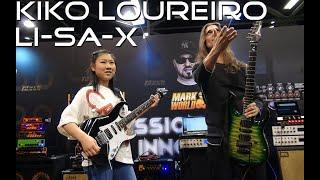 Kiko Loureiro Li-sa-X  performs Kikos Reflective at Mark World NAMM 2019