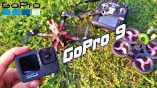 GoPro 9 - Тесты стабилизации и удержания горизонта съемка с квадрокоптера теперь как с подвесом?