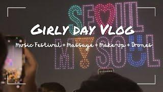 Girly Day Out in Seoul   Sinchon Music Festival Brazilian Food & Han River Vibes