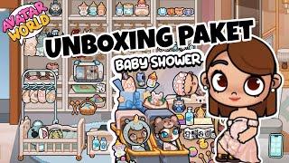 UNBOXING PAKET BABY SHOWER DI AVATAR WORLD  PAZU