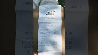 Starbucks Receipt