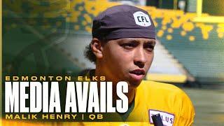 Adapting to the CFL  QB Malik Henry - Last Chance U Star  2024 ROOKIE CAMP  24.05.10