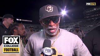 Deion Sanders on Shedeur Sanders Travis Hunter Colorado after win vs. UCF – Im so proud