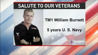 Salute to our Veterans Torpedomans Mate First Class William Burnett