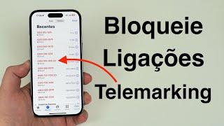 Como Bloquear TODAS as Ligações de Telemarketing Spam no iPhone