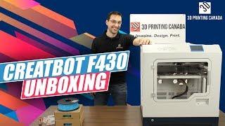 Creatbot F430 Unboxing and Initial Setup