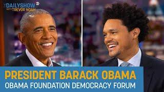 Barack Obama - Protecting Democracy and the Commitment to Facts  The Daily Show