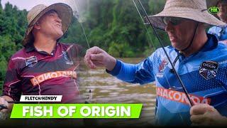 Im NOT touching that  - Fletch & Hindy take on Gordy & Hodges in a wild fish-off  Fox League