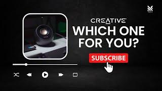 Speakers. Which are right for you? - Creative speakers review