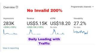 AdSense And Adx 2024-25 Loading  No invalid   Traffic Arbitrage