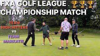 Championship Match FXA Sports Golf League Spring 2024 Tuesday Competitive