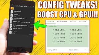 config tweak - boost CPU dan GPU tanpa root 