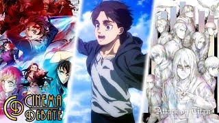 Attack on Titan - The Final Chapters Reaction  Demon Slayer To The Swordsmith Village Review