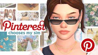 PINTEREST PICKS MY SIM  Sims 4 CAS Challenge CC