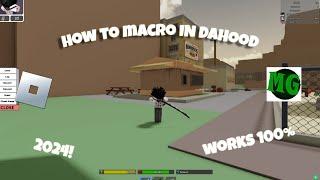 How To Macro In Dahood 2024 100% WORKING