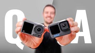 Gopro Hero 11 Black and DJI Action 3 - Answering Your Questions About the New Action Cams