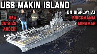 USS Makin Island in LEGO - Now On Display at Brickmania Miramar with Tons of New Details