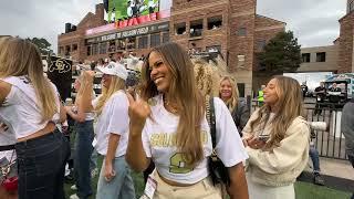 COLORADO VS BAYLOR VLOG Pt. 2  TRAVIS HUNTER GAME WINNING FORCED FUMBLE SHEDUER SANDERS 